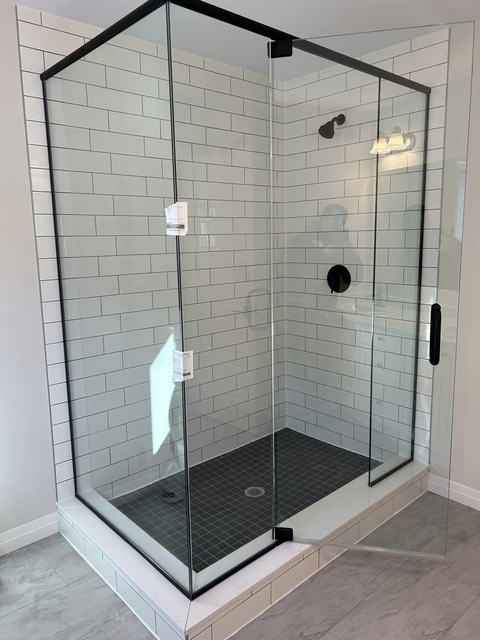 All-Brite Glass & Tint shower enclosure