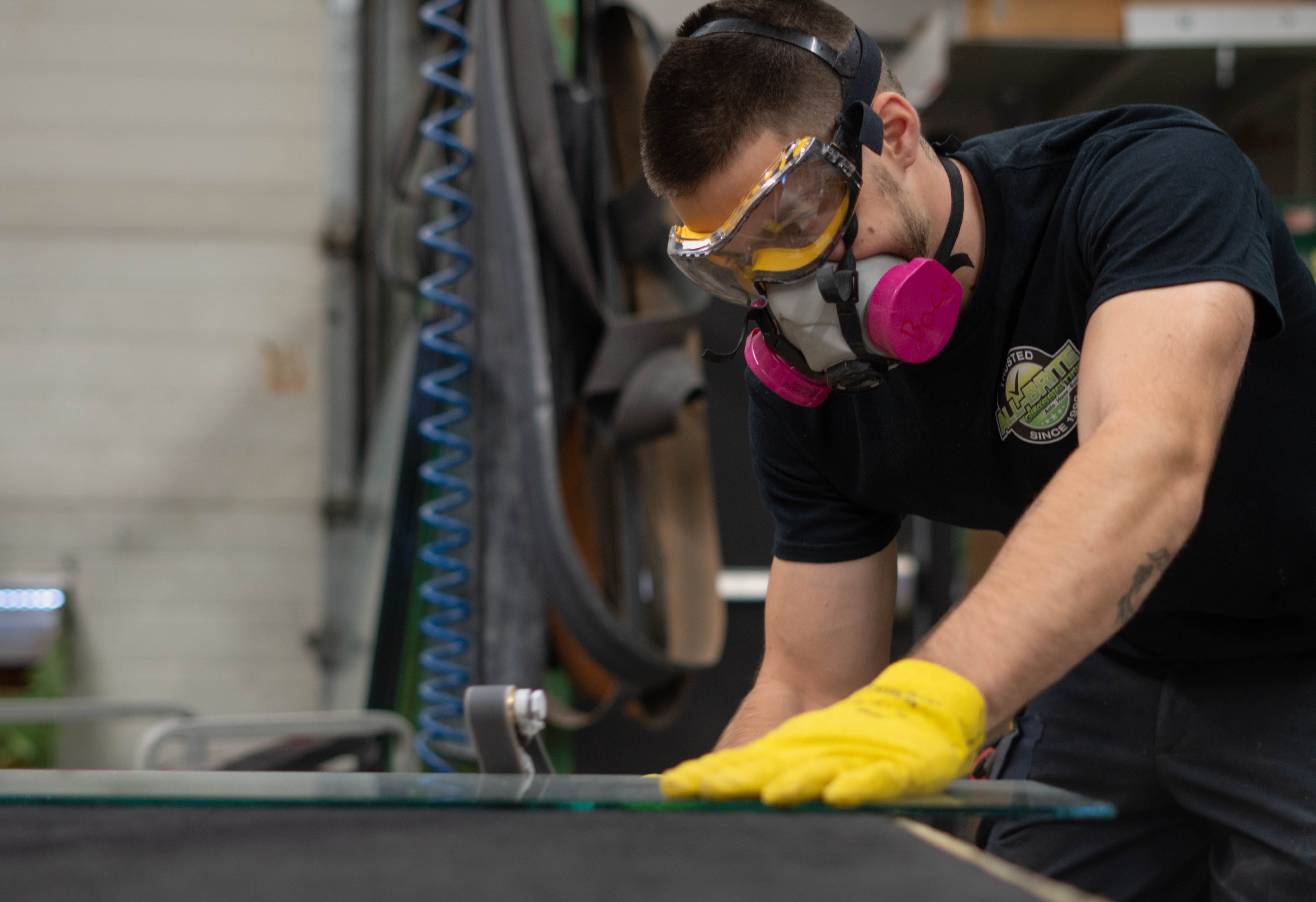 All-Brite Glass & Tint worker