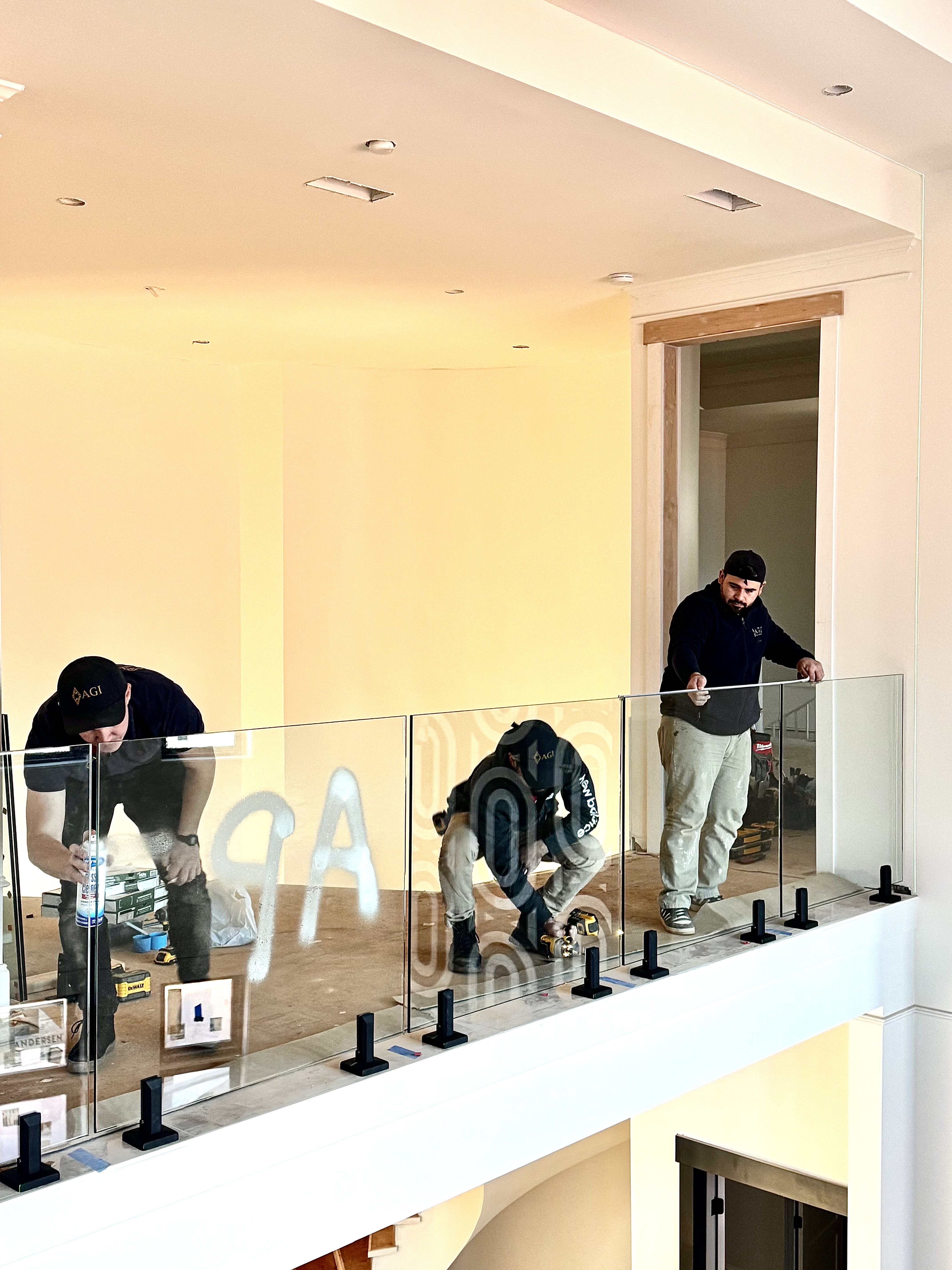 Apex Glass Industries team at work