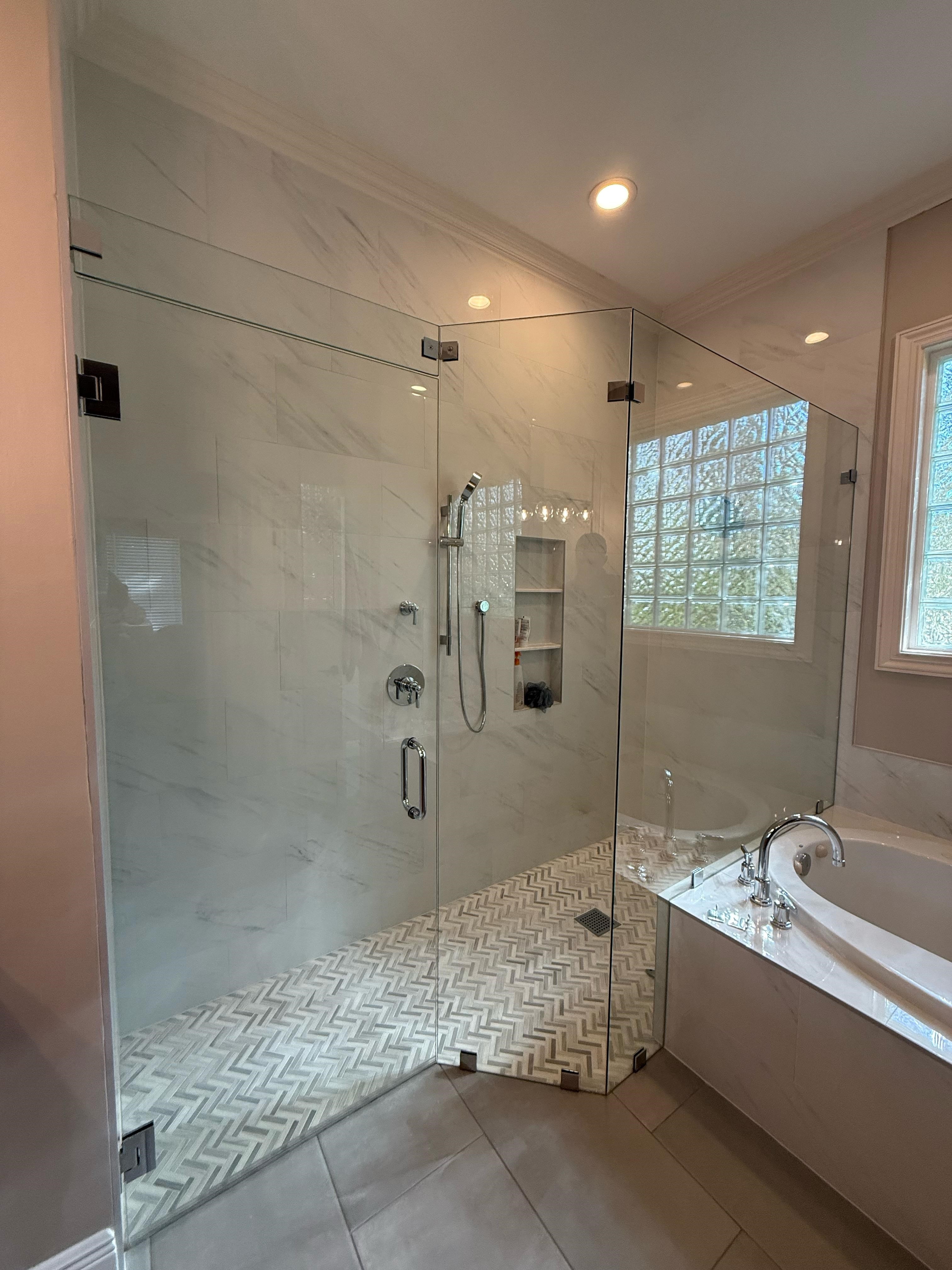 Clear Choice Jax Corp. shower enclosure project