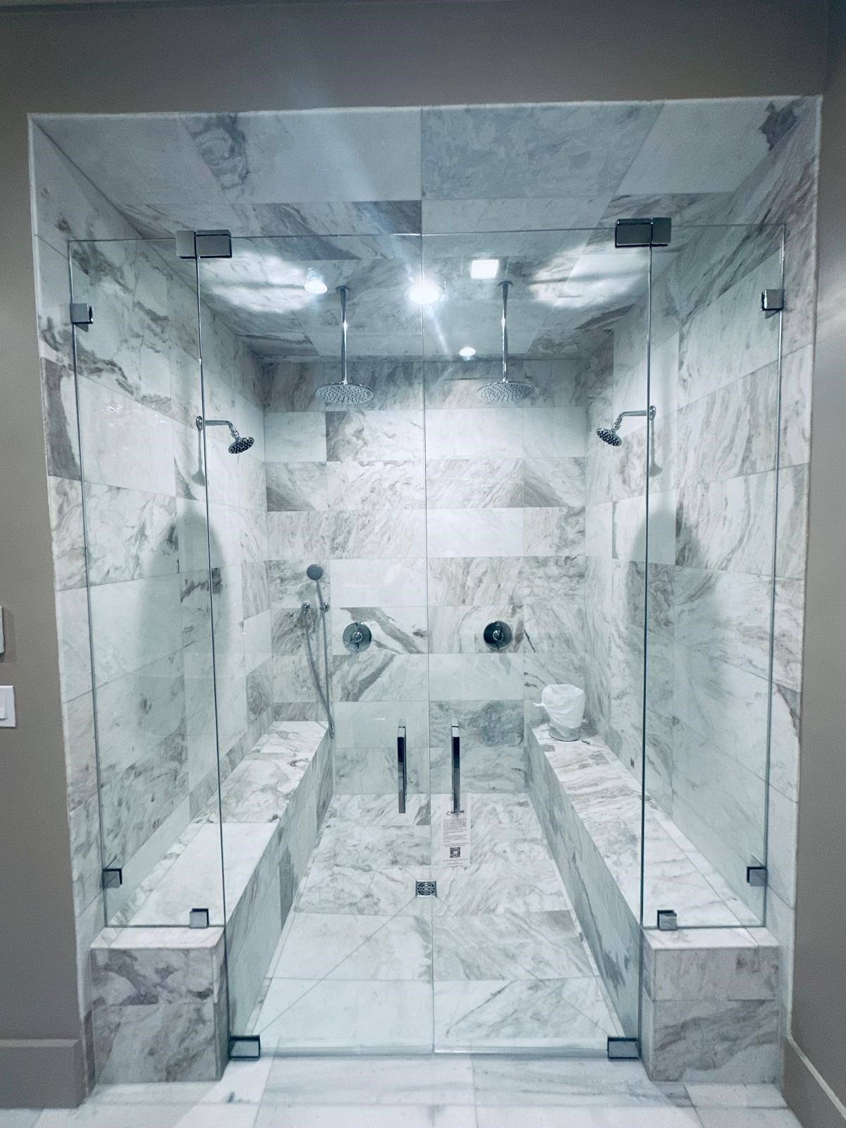 Clear Choice Jax Corp. shower enclosure project