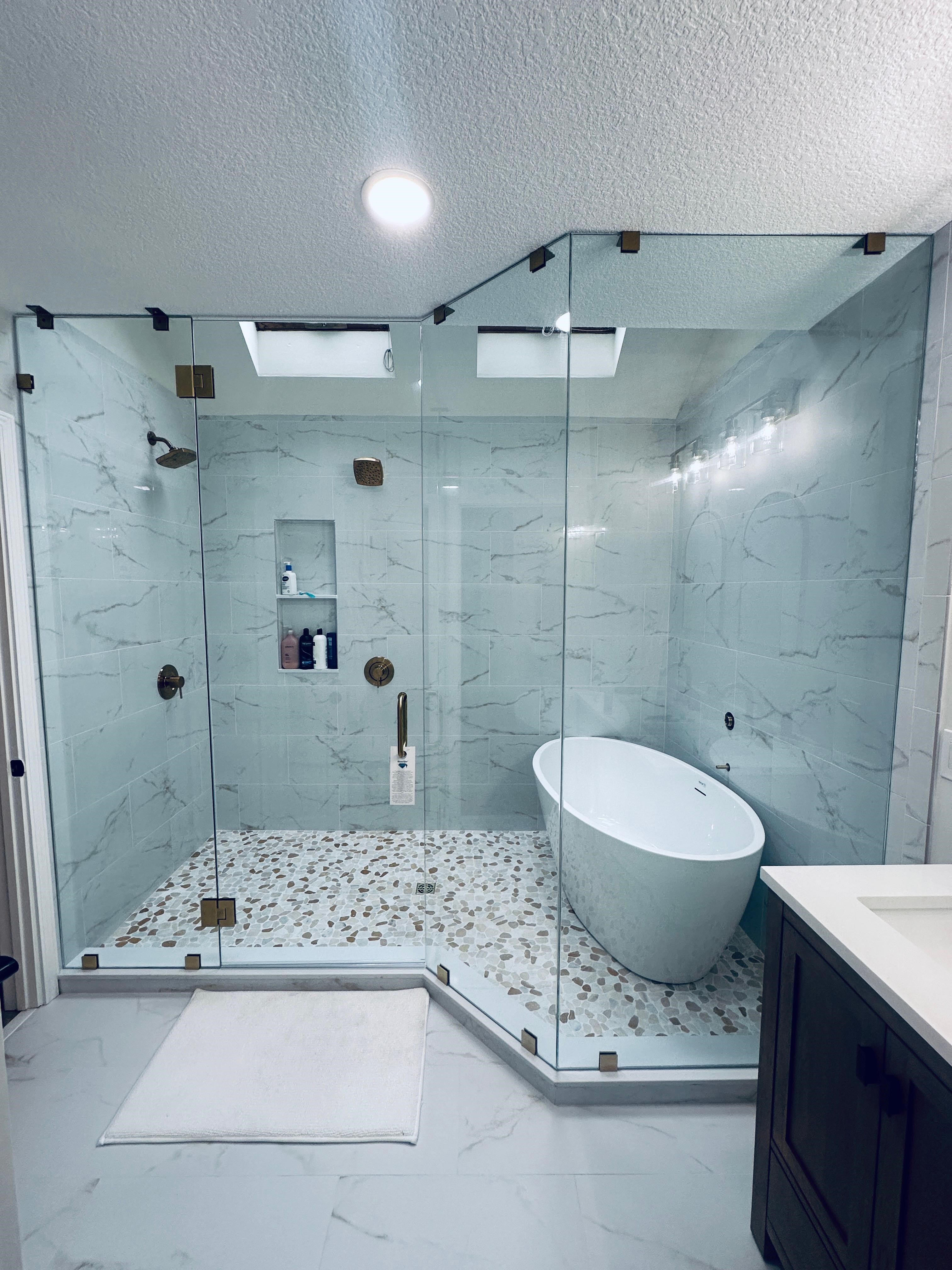 Clear Choice Jax Corp. shower enclosure project