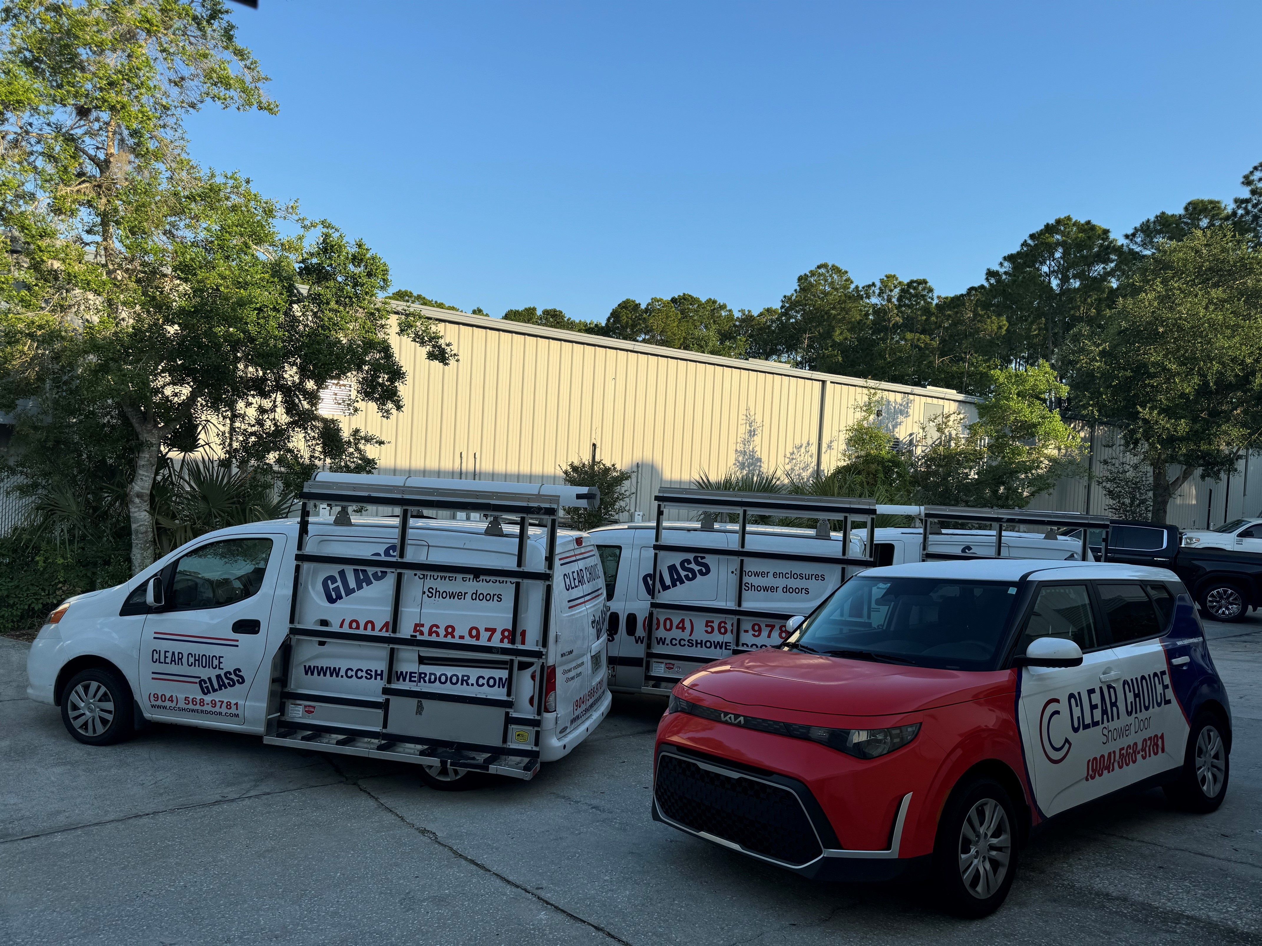 Clear Choice Jax Corp. work trucks