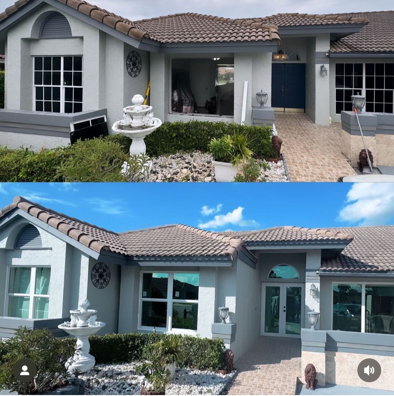 K Line Impact Window & Doors before and after project