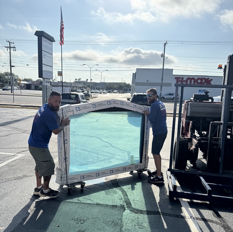 K Line Impact Window & Doors team at work