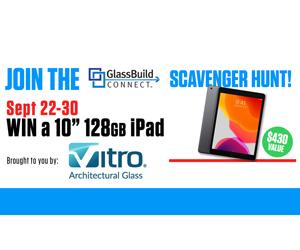 Win a FREE iPad at GlassBuild Connect