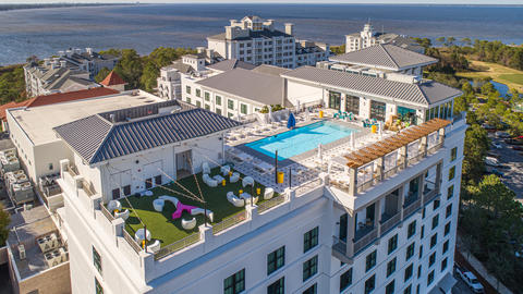 Rooftop view from Hotel Effie Sandestin