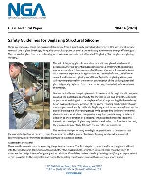 GTP Deglazing Safety Guidelines