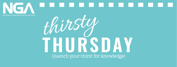 Logo for NGA Thirsty Thursday webinars