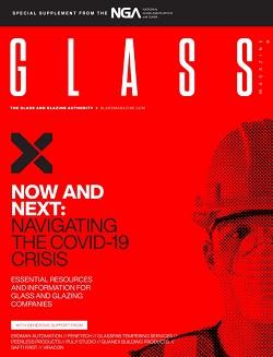cover of glass magazine