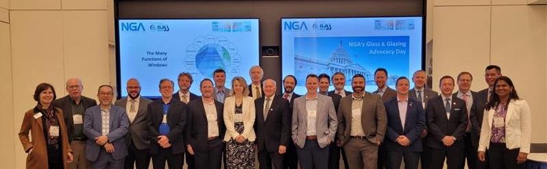 NGA staff and members gather